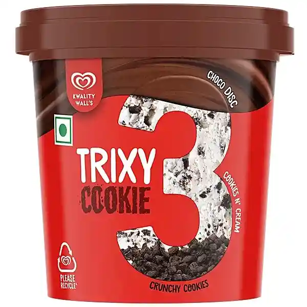Kwality Walls Trixy Cookie Frozen Dessert Cup